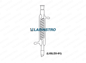 Coil Condensers,Graham Coiled Distillate Type (LIGLD3-01)  Glassware Labinstro