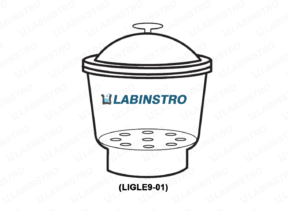  Dessicators with Lid (LIGLE9-01) Glassware Labinstro